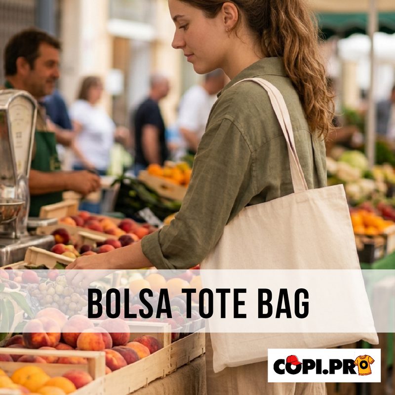 Bolsa tote bag con diseño propio