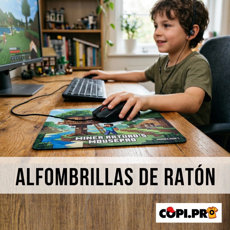 Alfombrilla de ratón con diseño propio