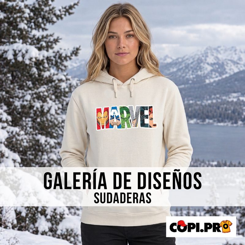 Sudaderas con diseño de nuestra galería