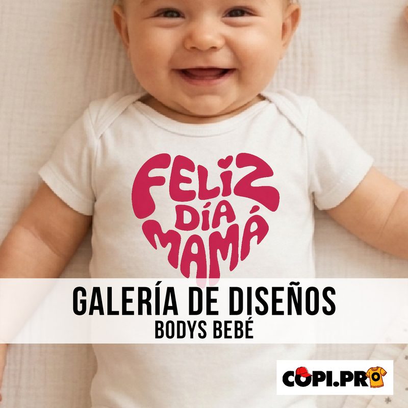 Bodys bebé con diseño de nuestra galería