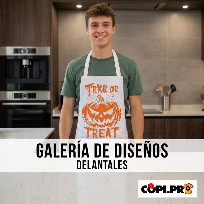 Delantales con diseño de nuestra galería