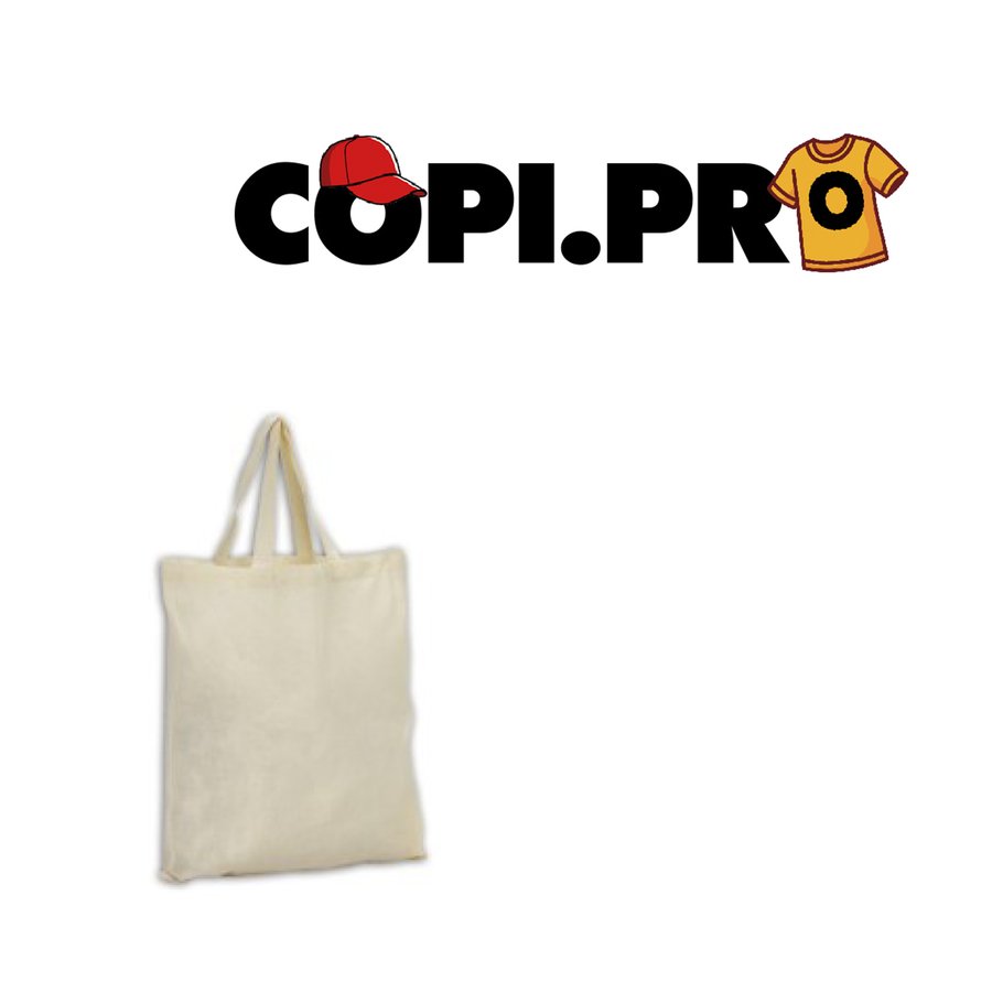 Bolsa tote bag personalizada Asa Corta 140gr