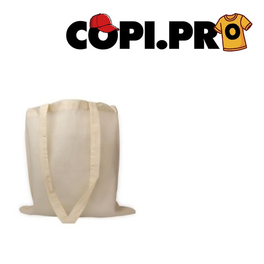 Bolsa tote bag personalizada Asa Larga Premium 180gr