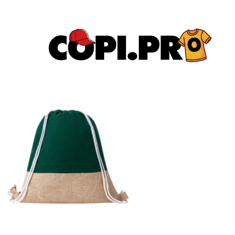 Mochila de tela personalizada Bicolor 120gr