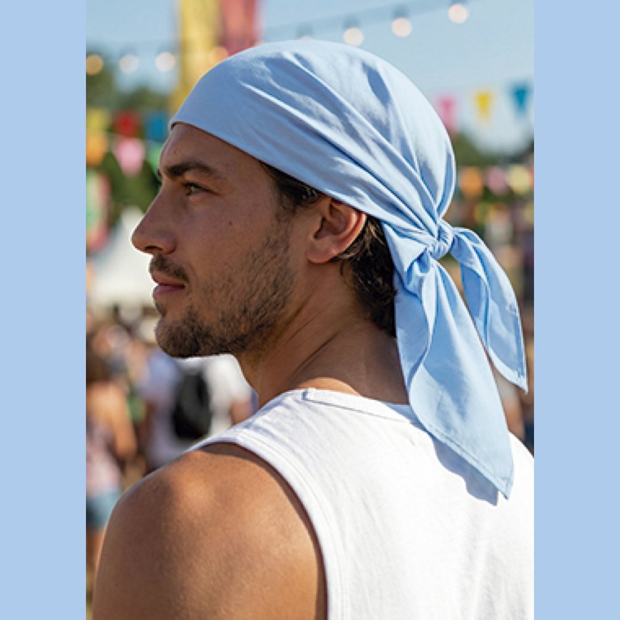 Pañuelo cuadrado personalizado Bandana, 65/35 Val